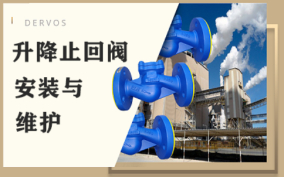 升降式止回阀安装维护建议