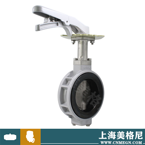 手柄对夹铝合金蝶阀