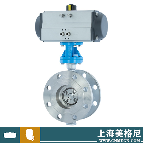 气动不锈钢三偏心硬密封法兰蝶阀