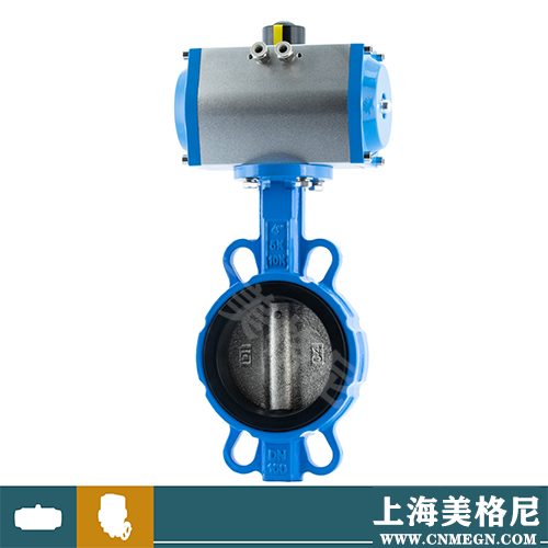 气动软密封对夹蝶阀